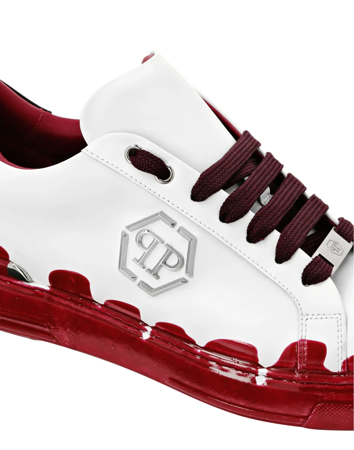 Nappa Leather Low Top Sneakers Carson Paint, цвет: Красный