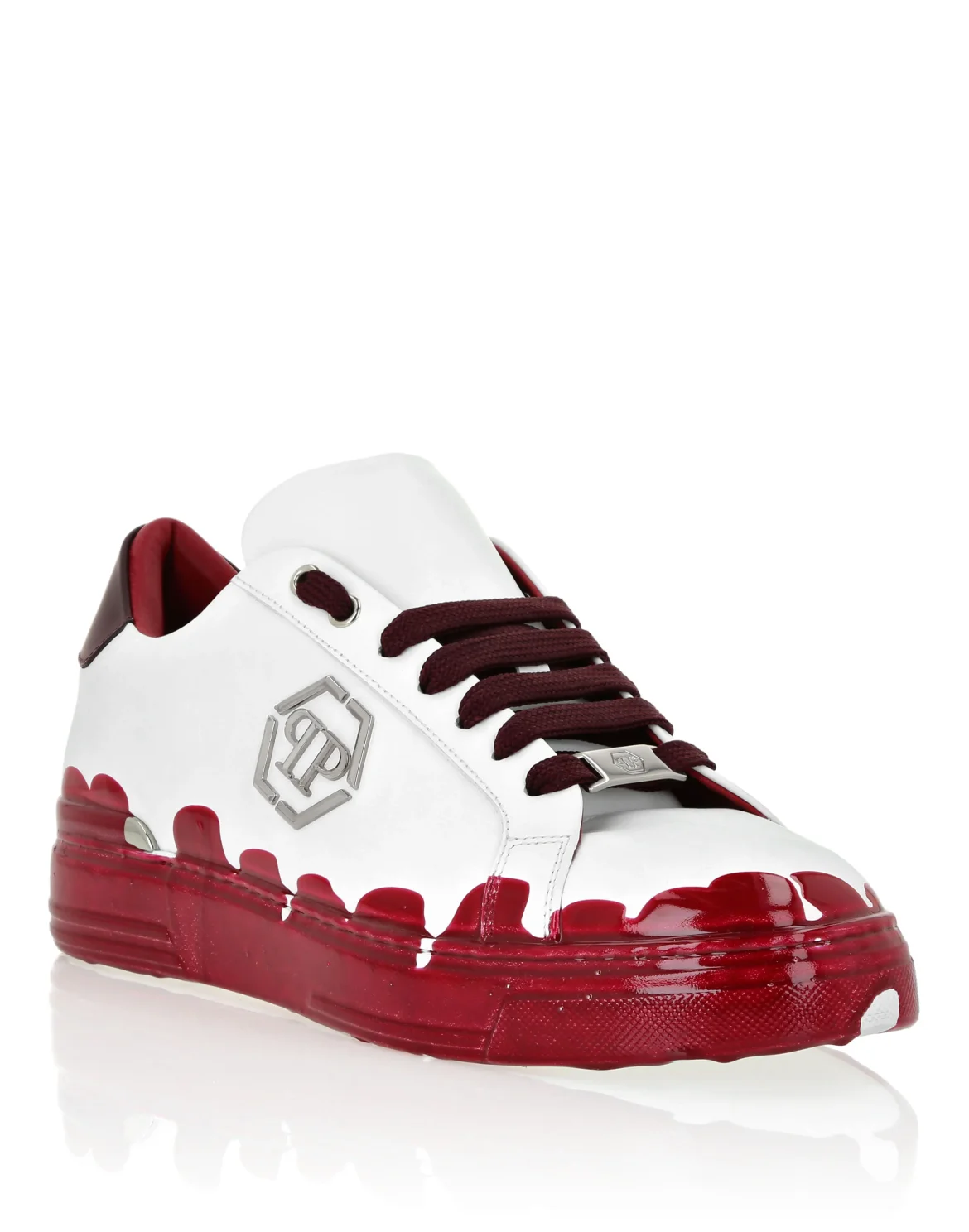 Nappa Leather Low Top Sneakers Carson Paint, цвет: Красный