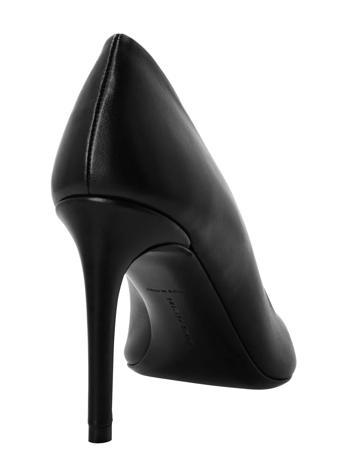 Nappa Leather Decollete High Heels Crystal Fatale 9, цвет: Черный