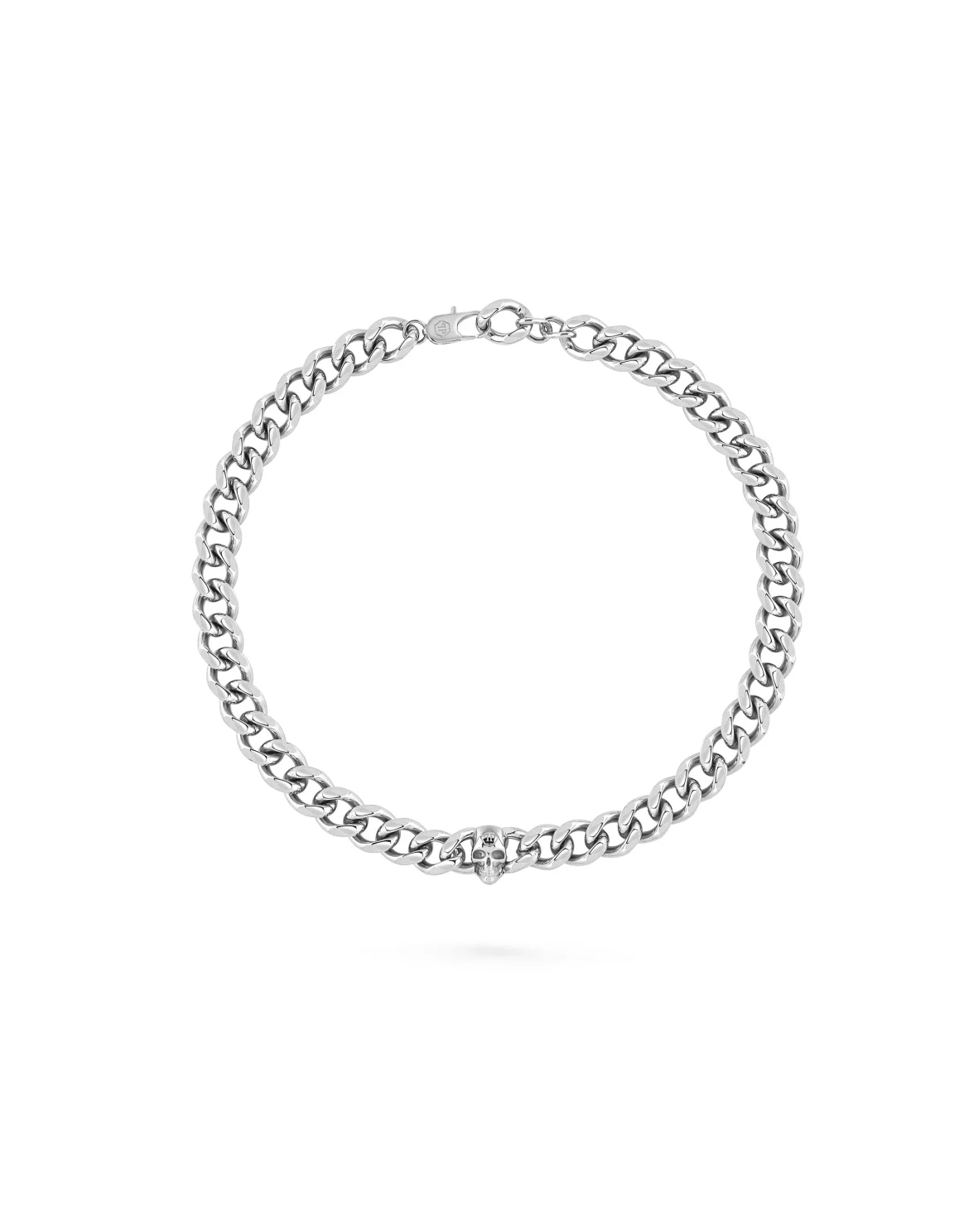 Necklace PLEIN ICON CHAIN, цвет: Серебристый