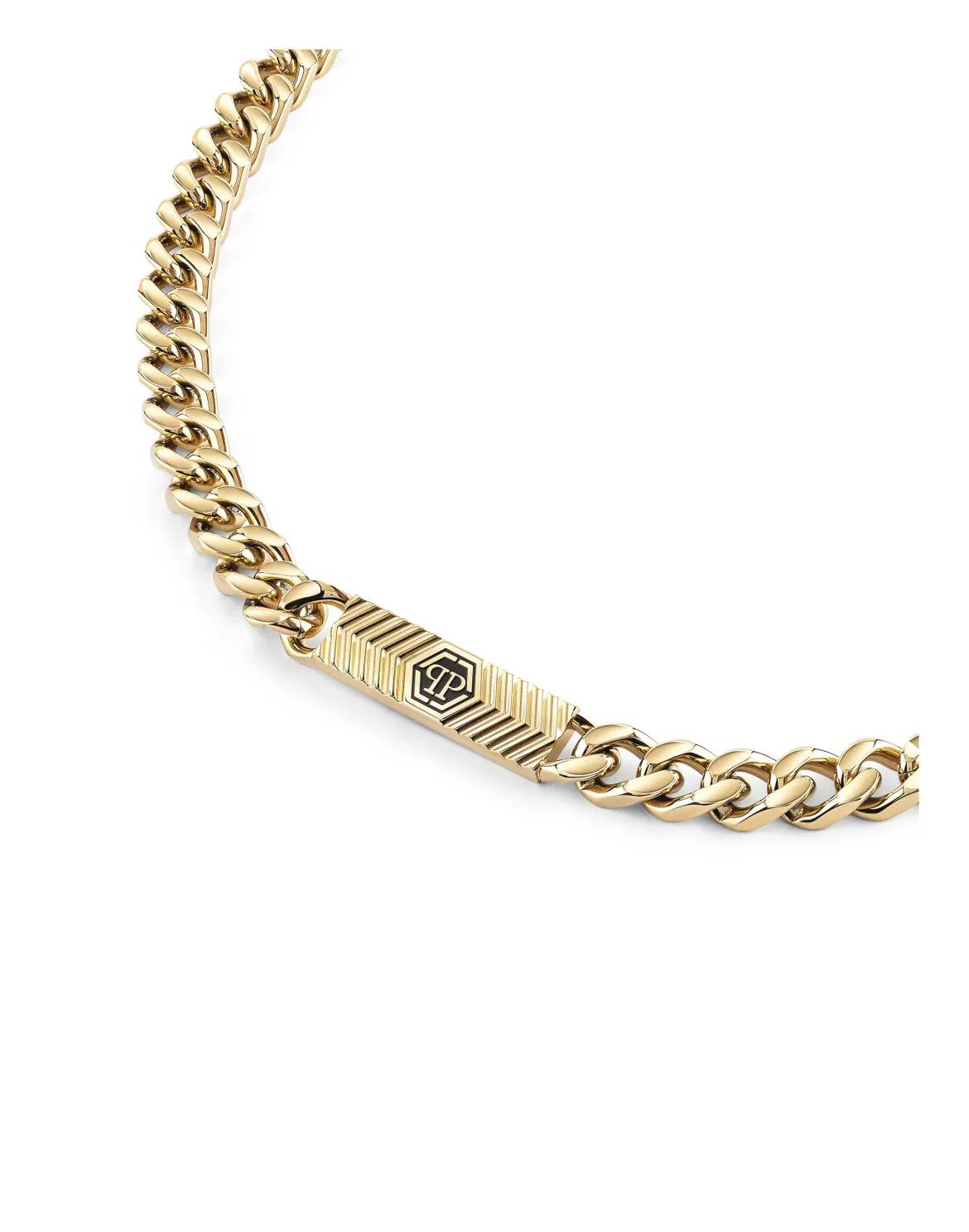 Necklace PLEIN TAG, цвет: Золотой