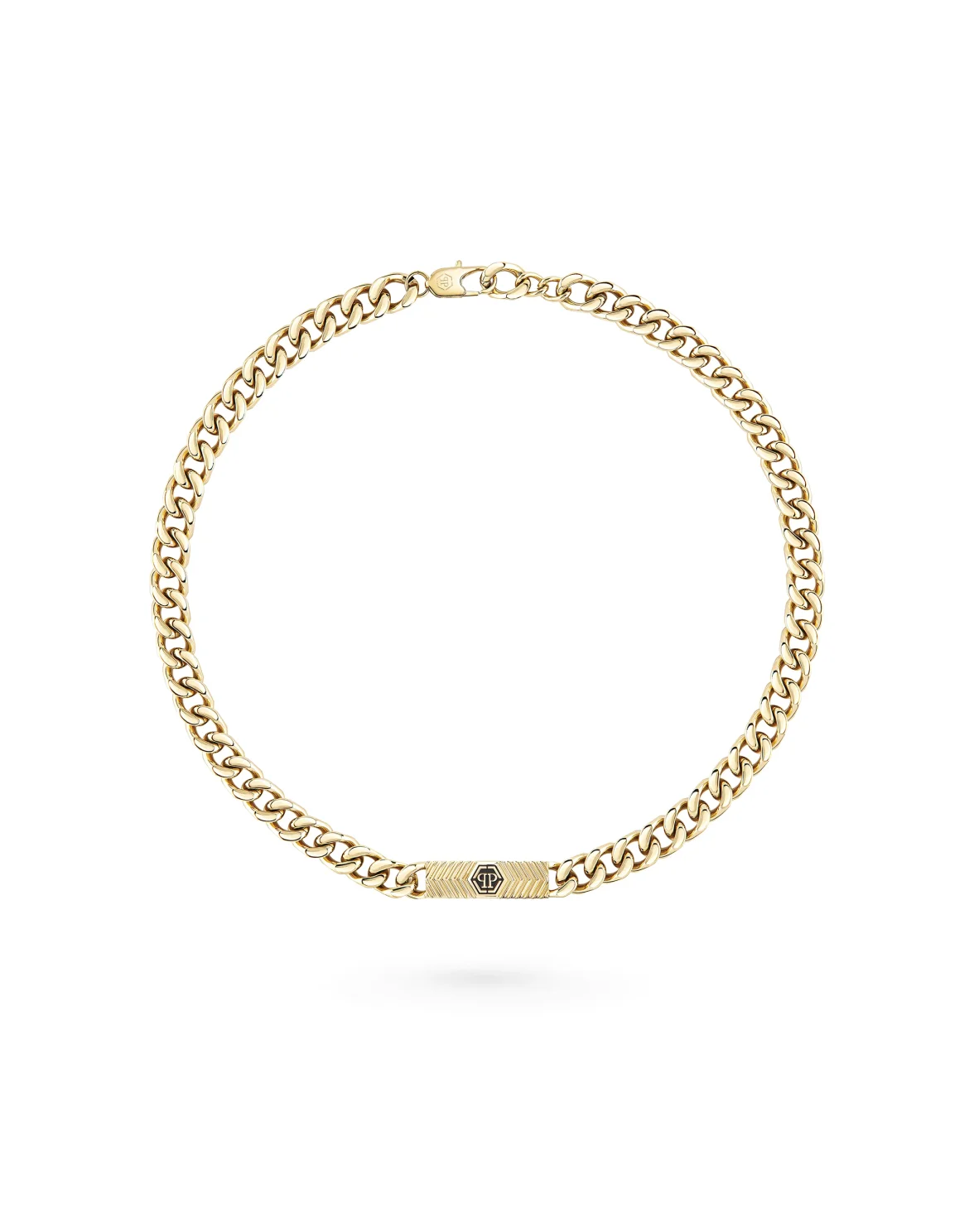 Necklace PLEIN TAG, цвет: Золотой