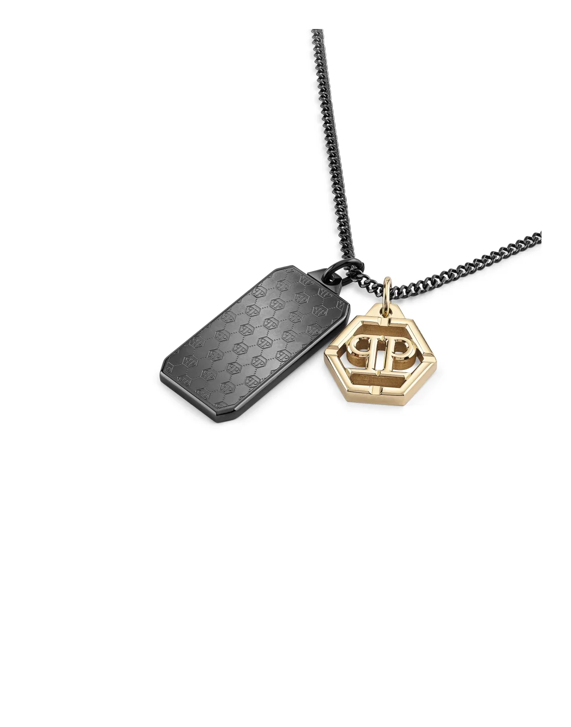 Necklace PLEIN TAG, цвет: Золотой