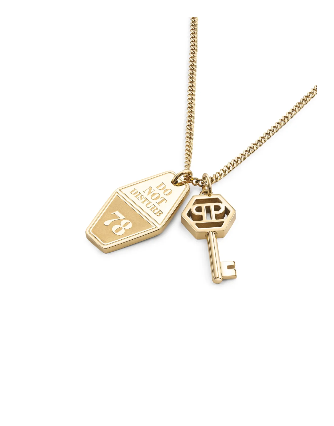 Necklace PLEIN HOTEL, цвет: Золотой