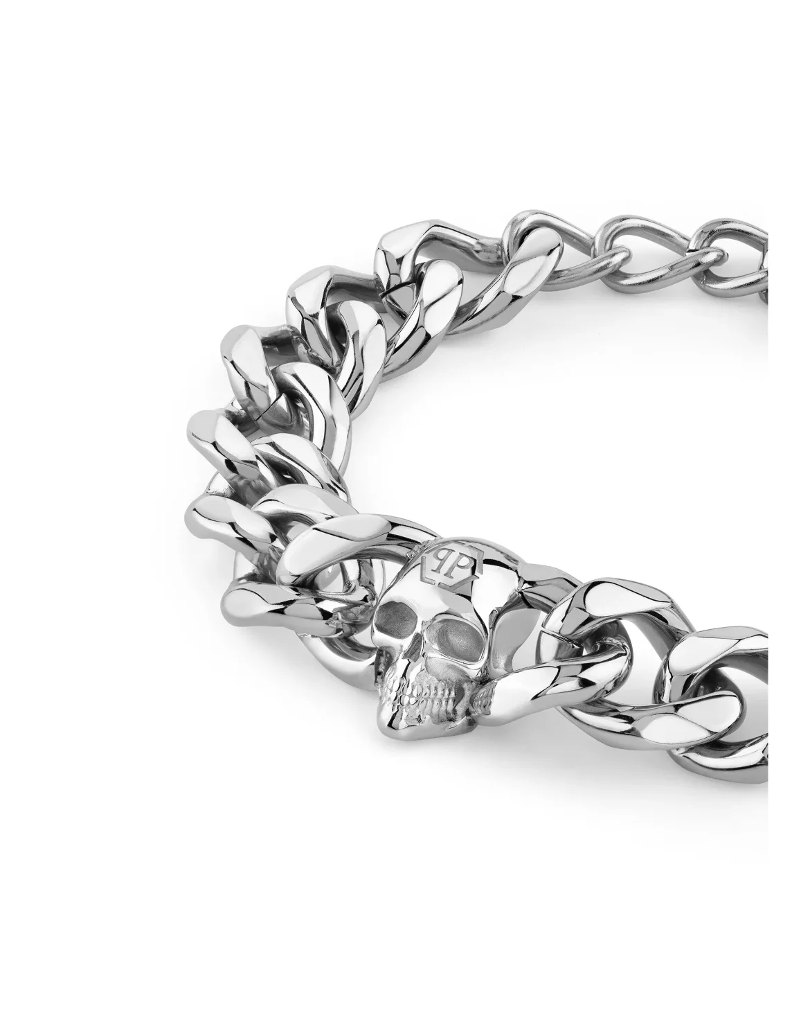 Bracelet PLEIN ICON CHAIN, цвет: Серебристый