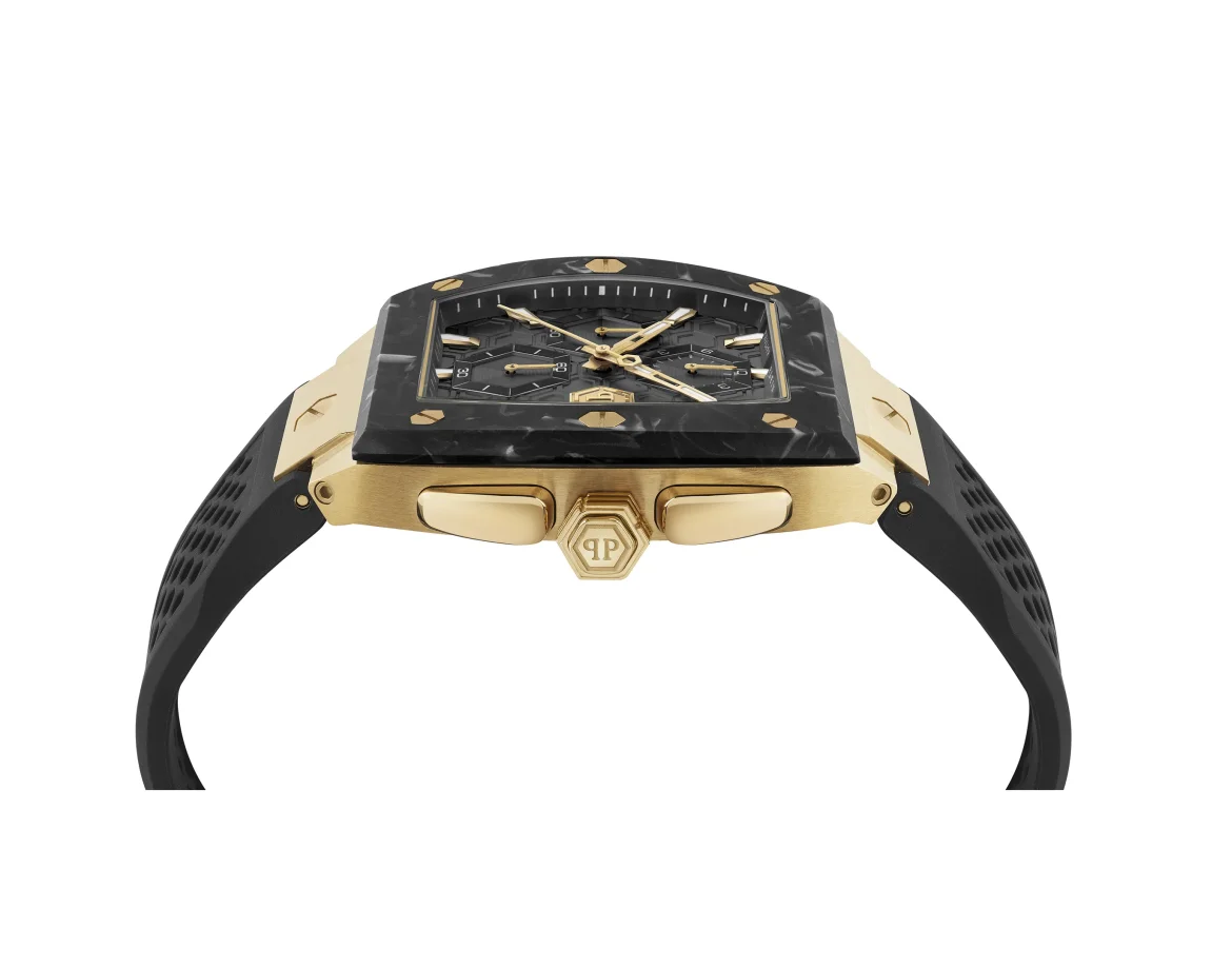 Watches HEXAGON PHANTOM CHRONO, цвет: Черный