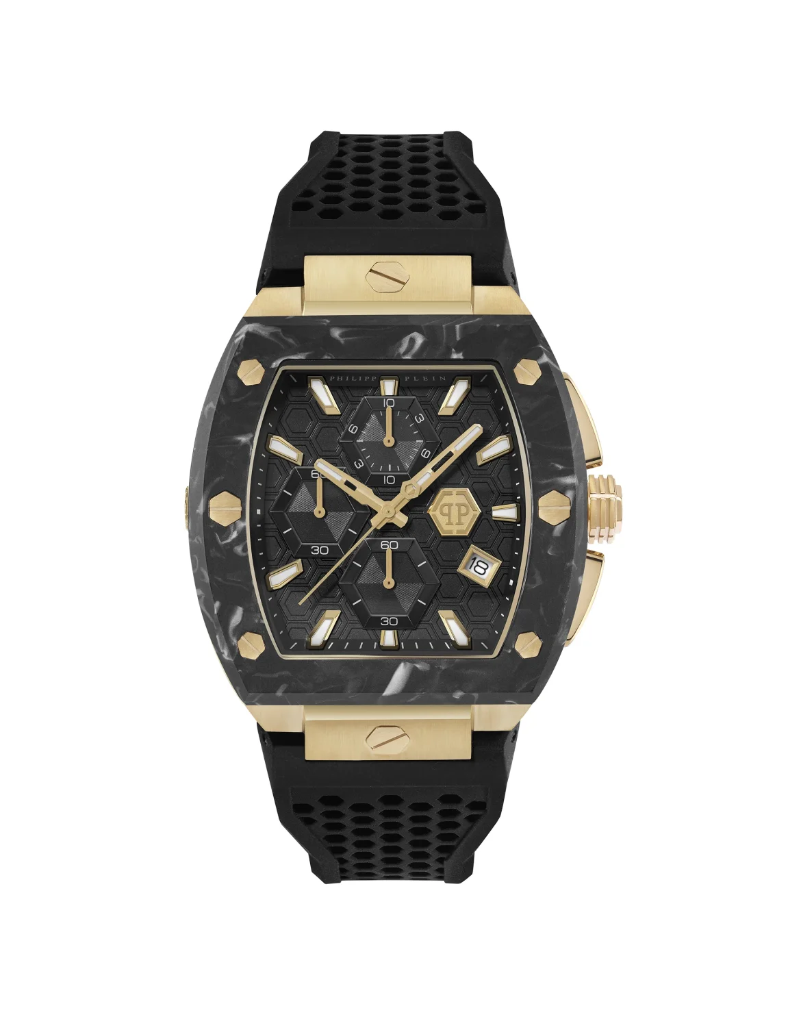 Watches HEXAGON PHANTOM CHRONO, цвет: Черный