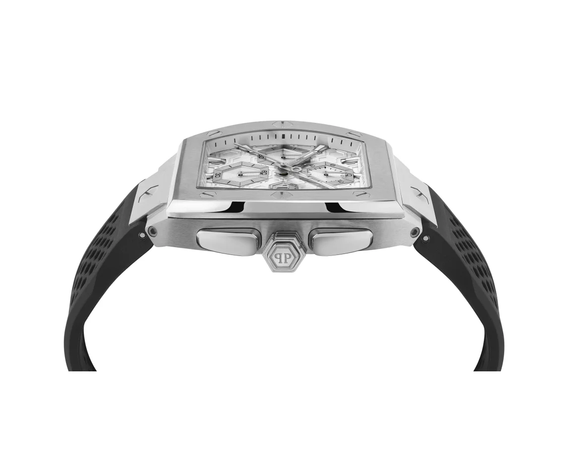 Watches HEXAGON PHANTOM CHRONO, цвет: Серебристый