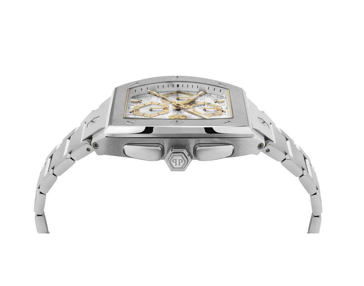 Watches HEXAGON PHANTOM CHRONO, цвет: Серебристый