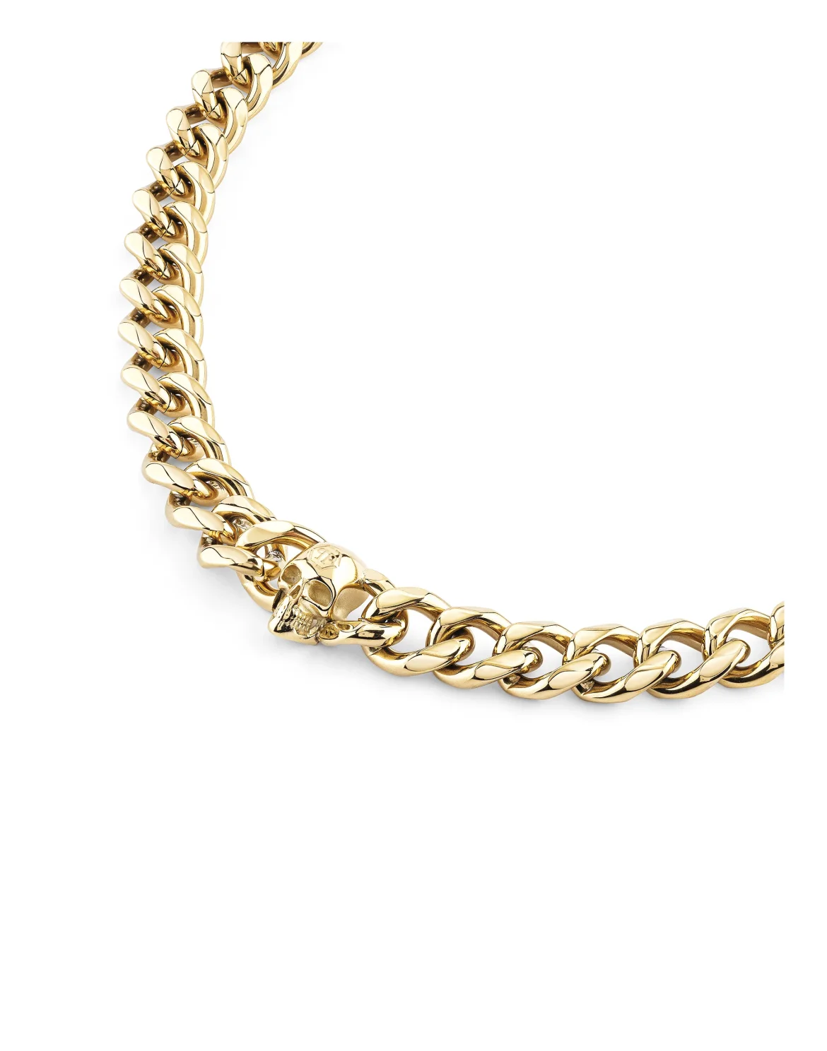 Necklace PLEIN ICON CHAIN, цвет: Золотой