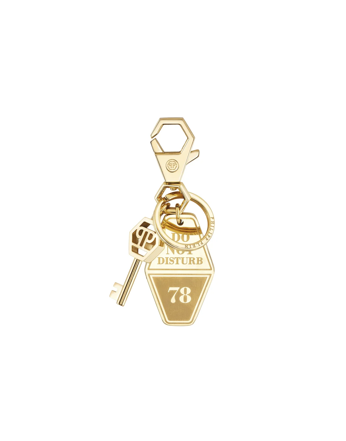 Keychain PLEIN HOTEL, цвет: Золотой