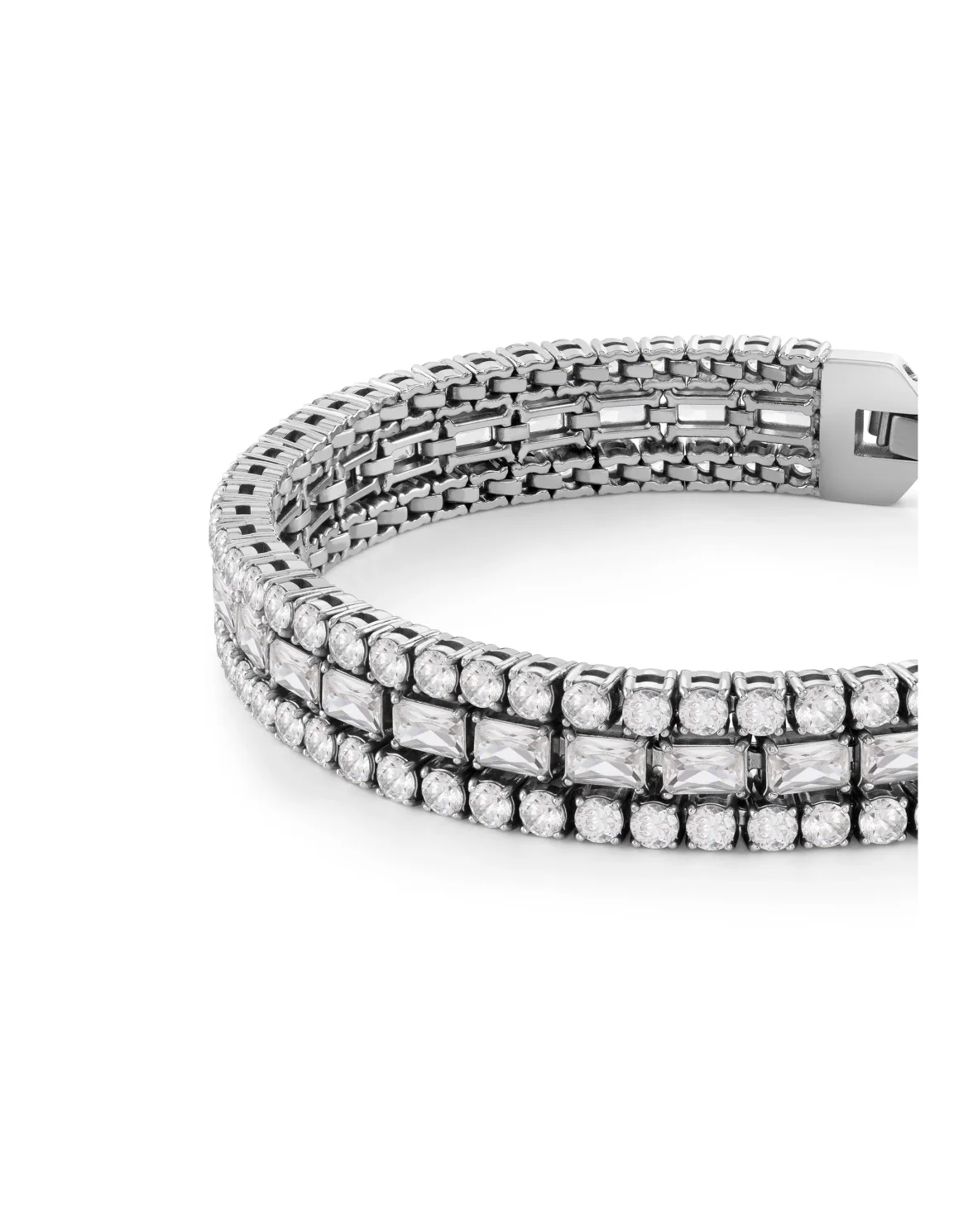 Bracelet PLEIN TENNIS ROYAL, цвет: Серебристый