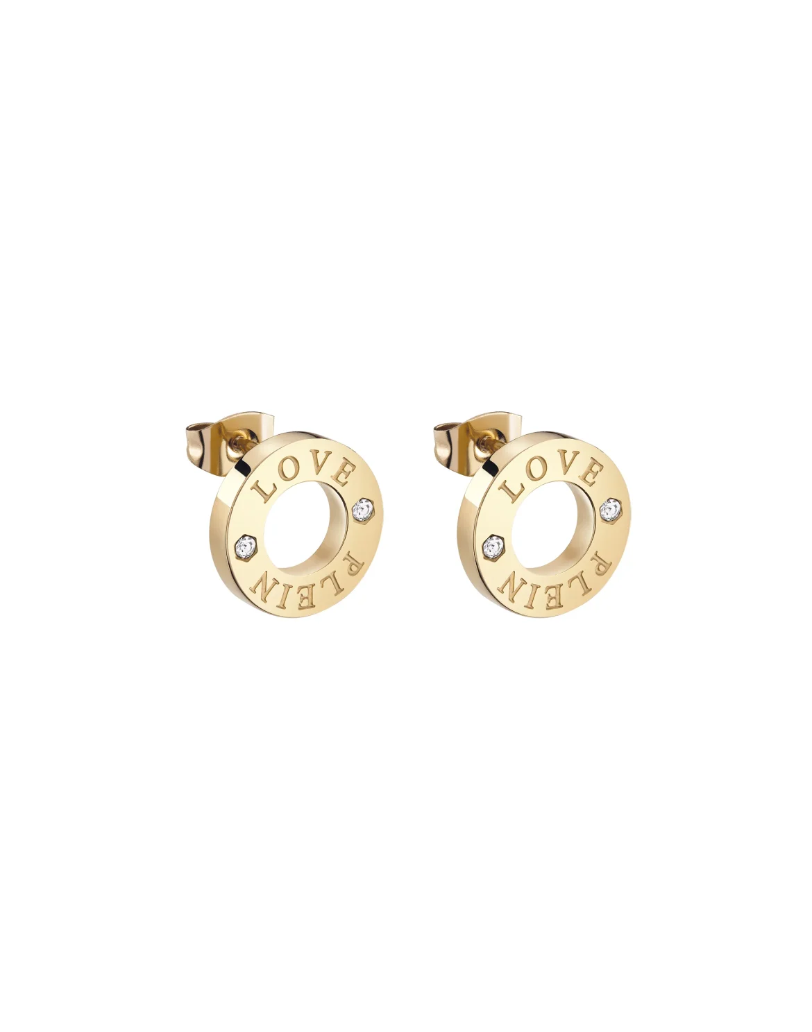 Earrings PLEIN ETERNAL, цвет: Золотой