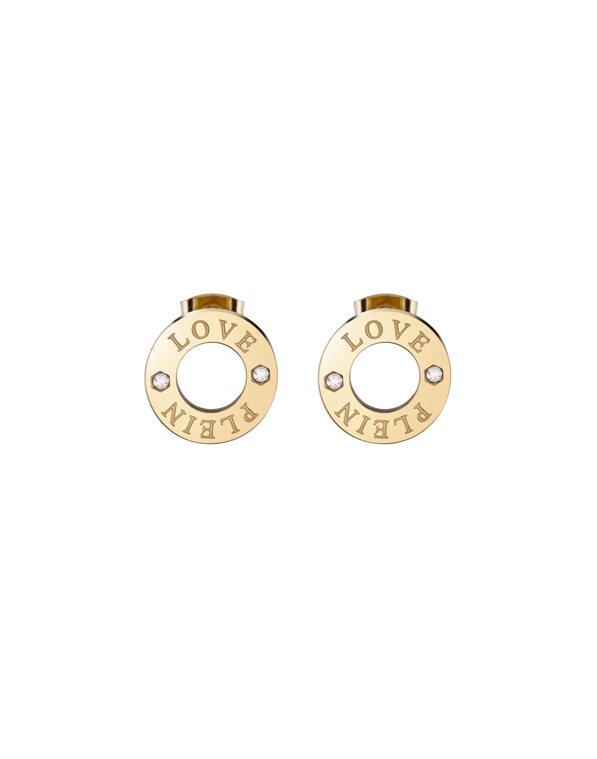 Earrings PLEIN ETERNAL, цвет: Золотой