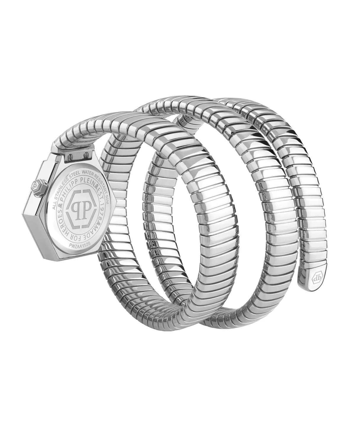 Watches SNAKE HEXAGON, цвет: Серебристый