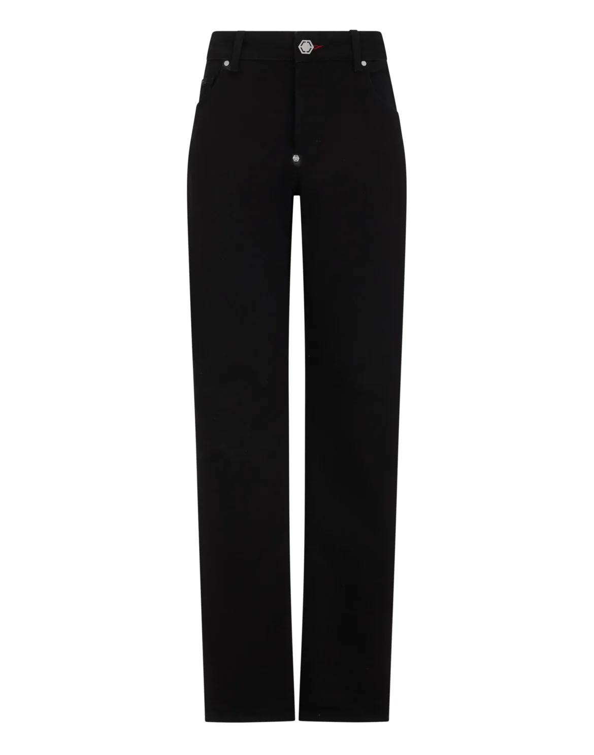 Super Straight Cut Jeans Cocco Logo, цвет: Черный