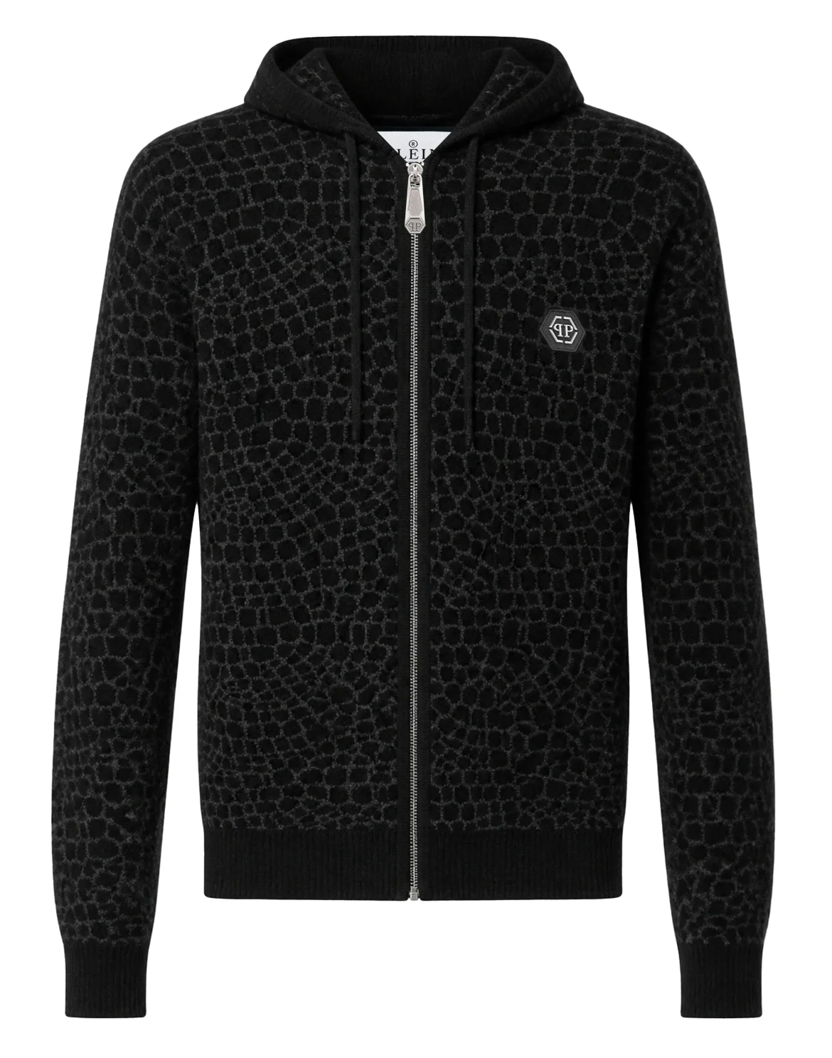 Wool Cashmere Zip Hoodie Cocco, цвет: Черный