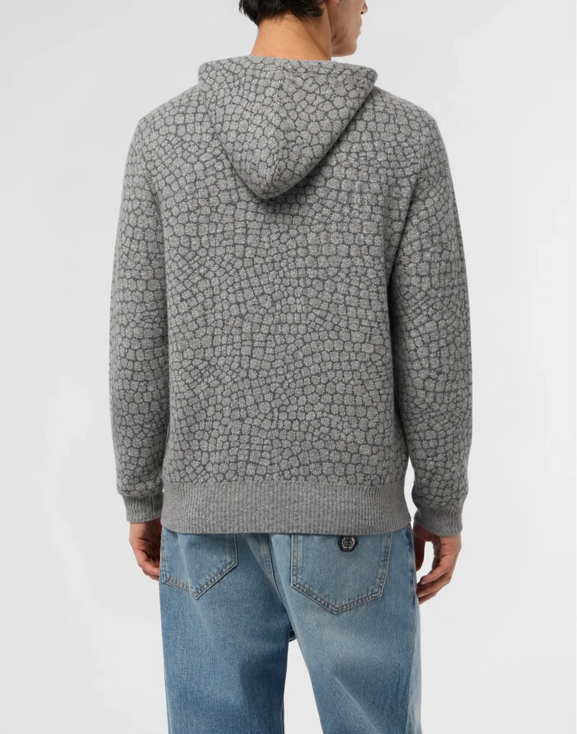 Wool Cashmere Zip Hoodie Cocco, цвет: Серый