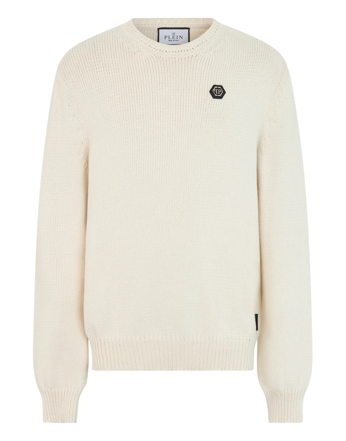 Roundneck Pullover Plein Print, цвет: Бежевый