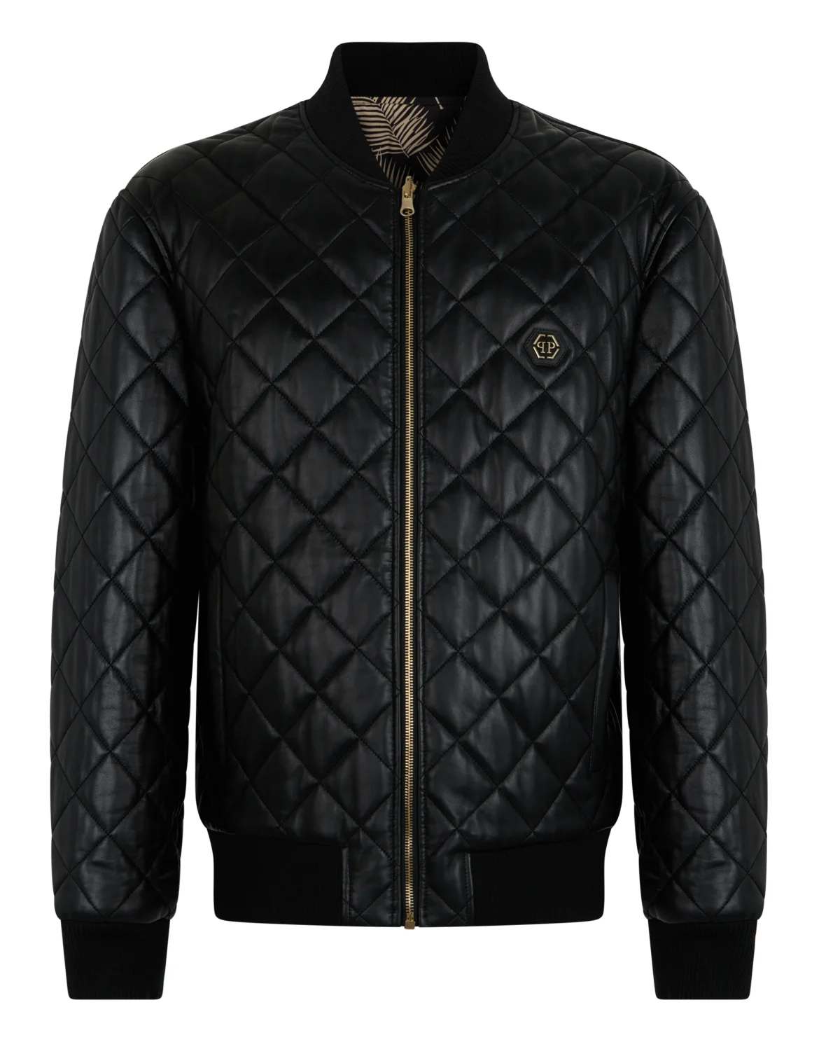 Reversible Bomber Palm Panthers, цвет: Черный