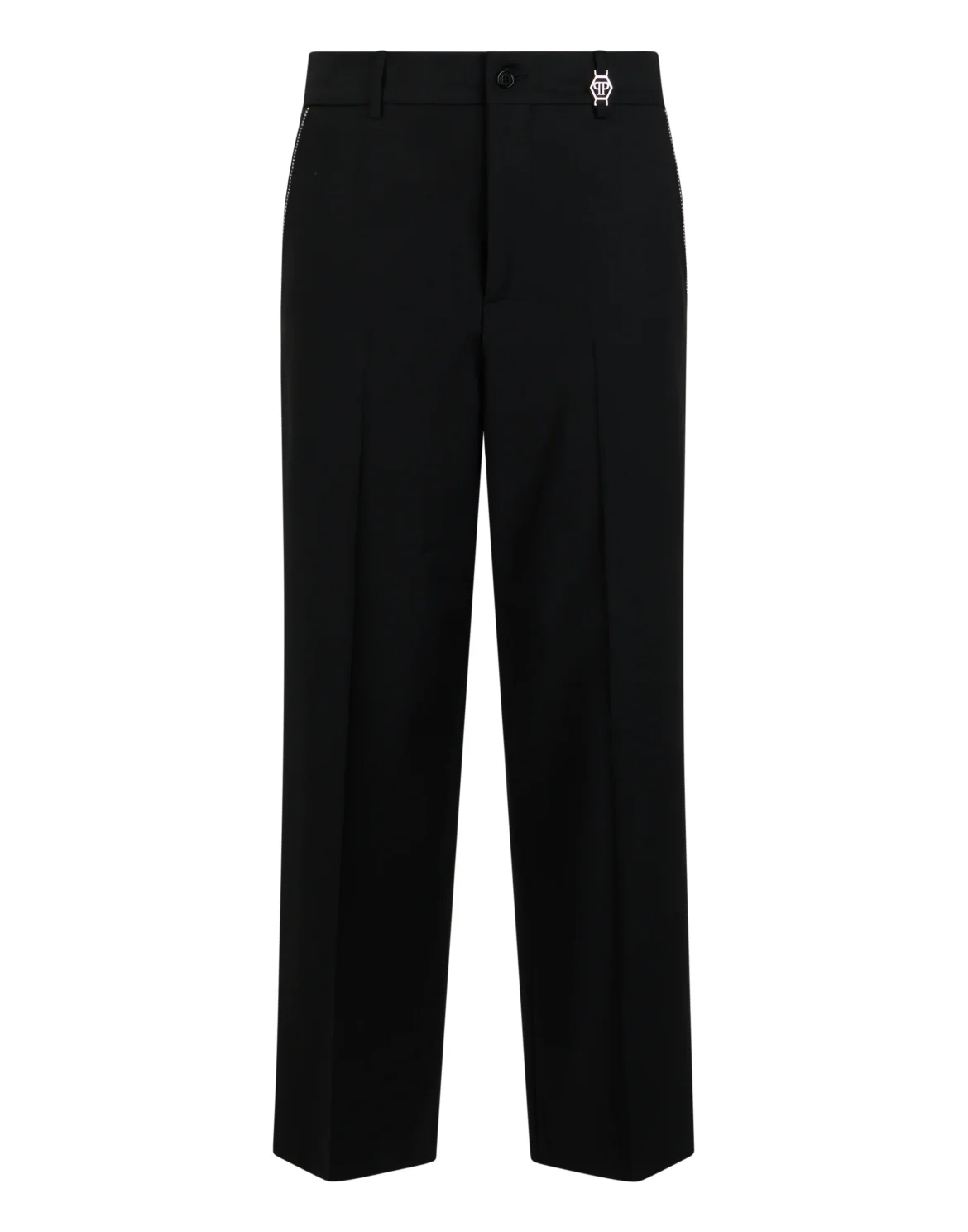 Loose Fit Trousers Studs, цвет: Черный