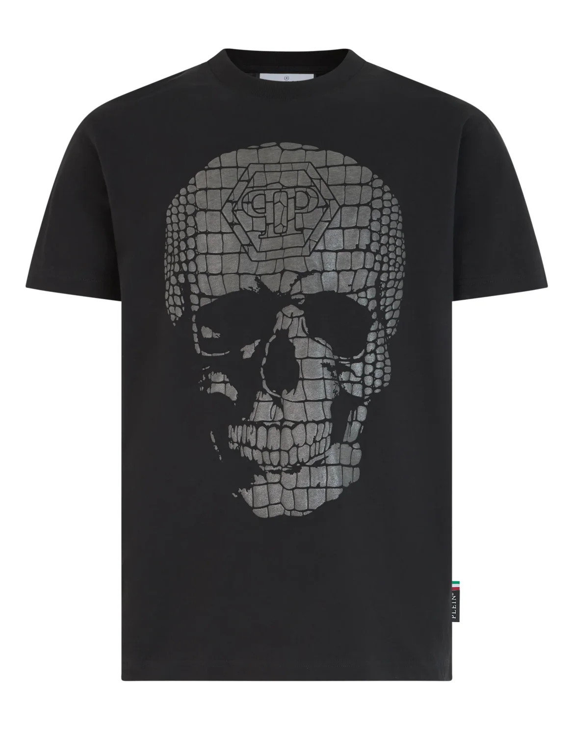 Round Neck T-Shirt Cocco Skull, цвет: Черный