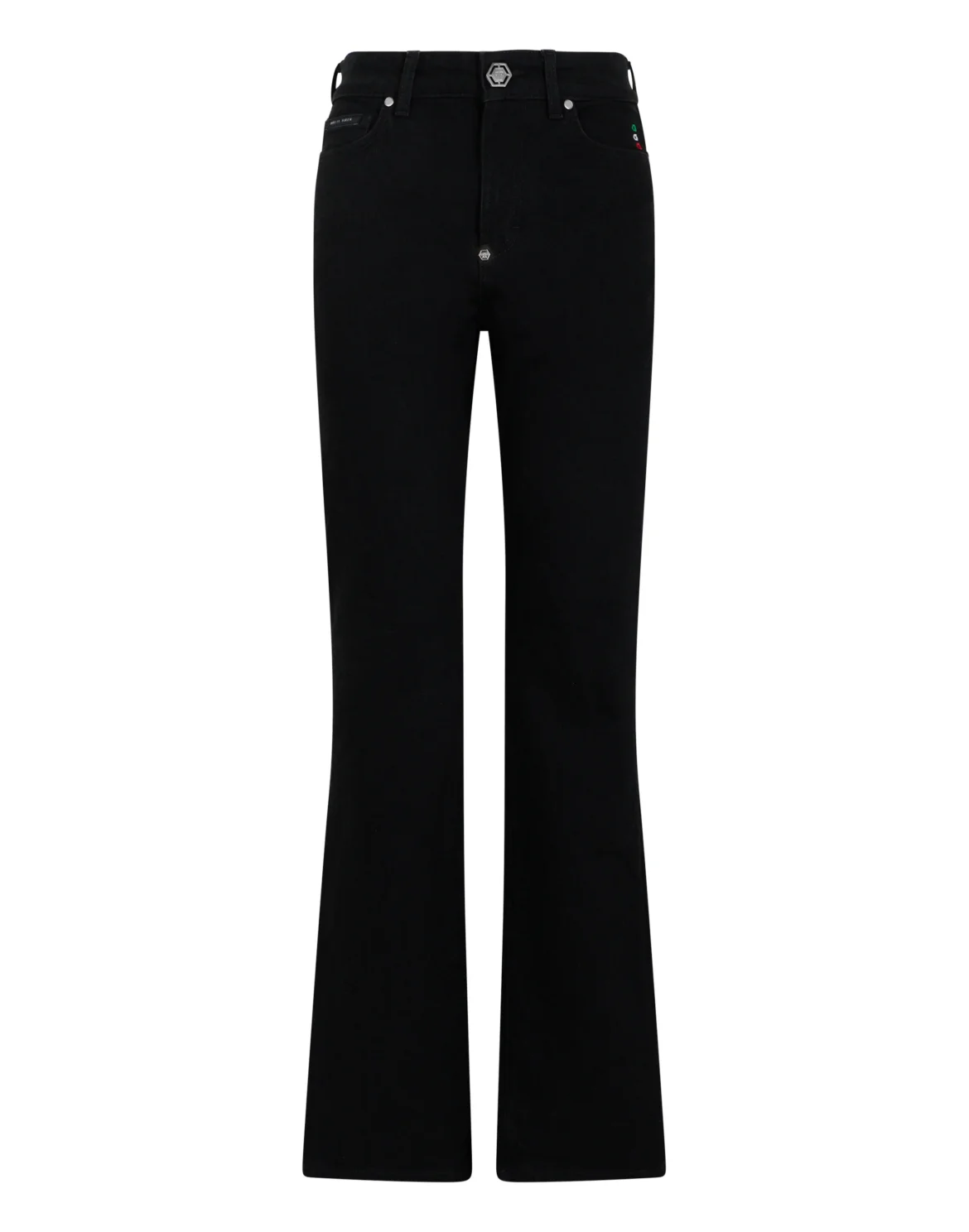 Flare Fit Jeans Basic, цвет: Черный
