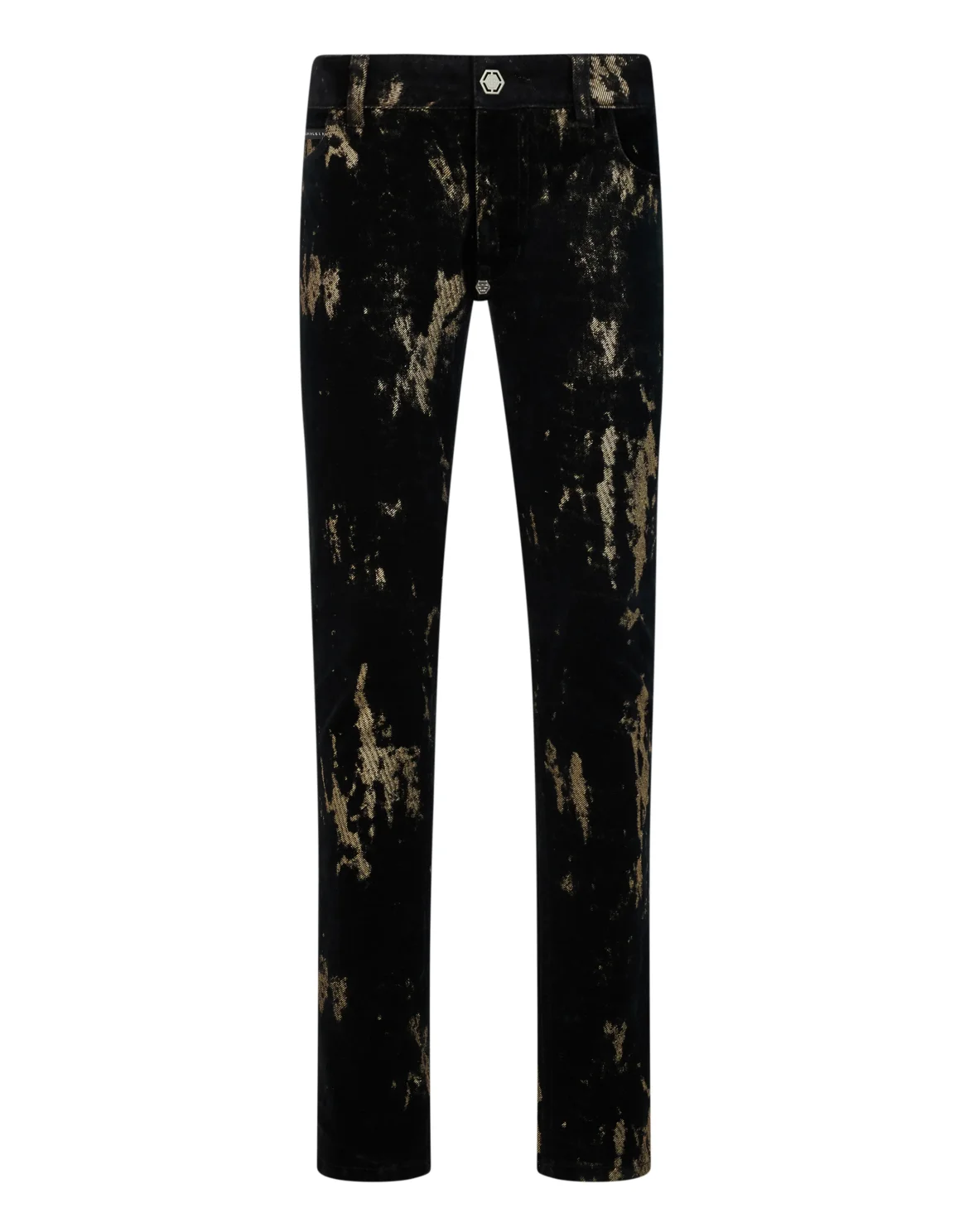 Jeggings Gold Paint, цвет: Золотой