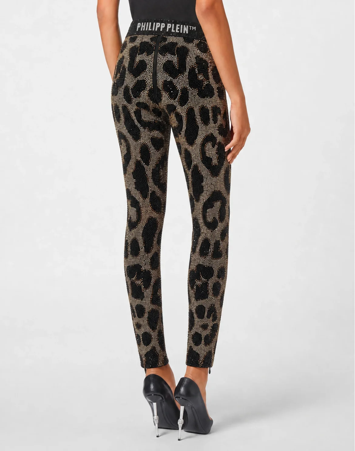 Leggings Leopard Strass, цвет: Леопард