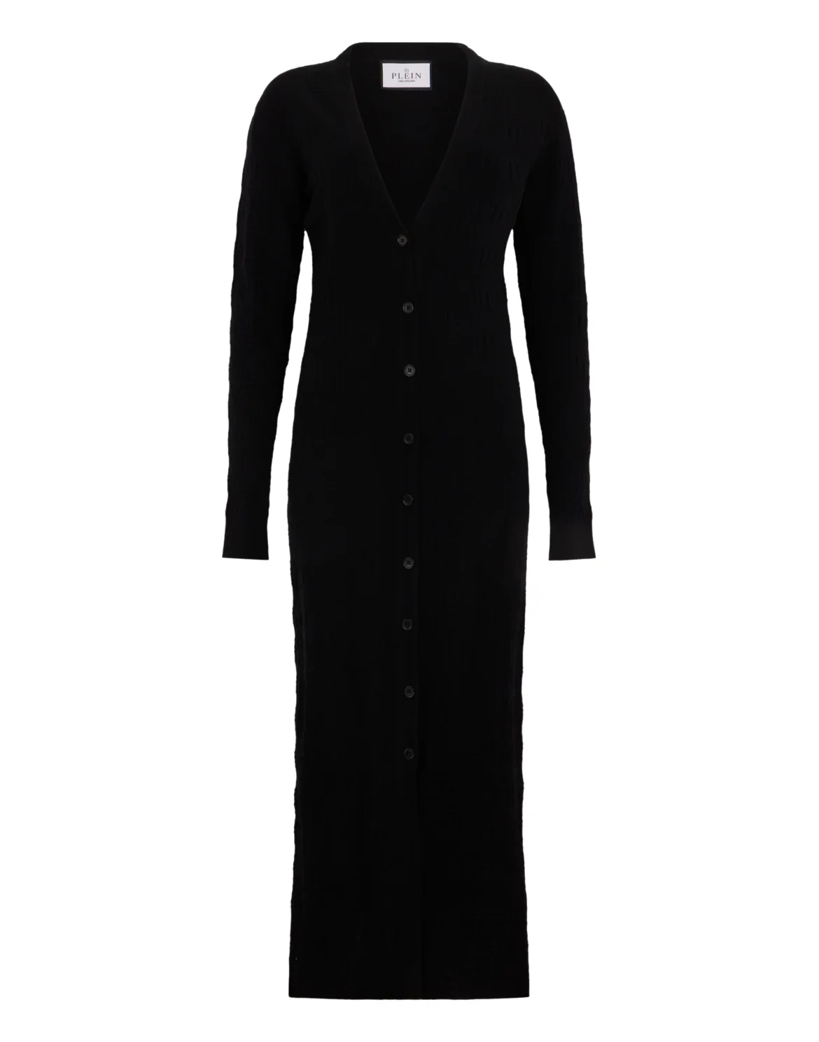 Long Cardigan Dress Monogram, цвет: Черный