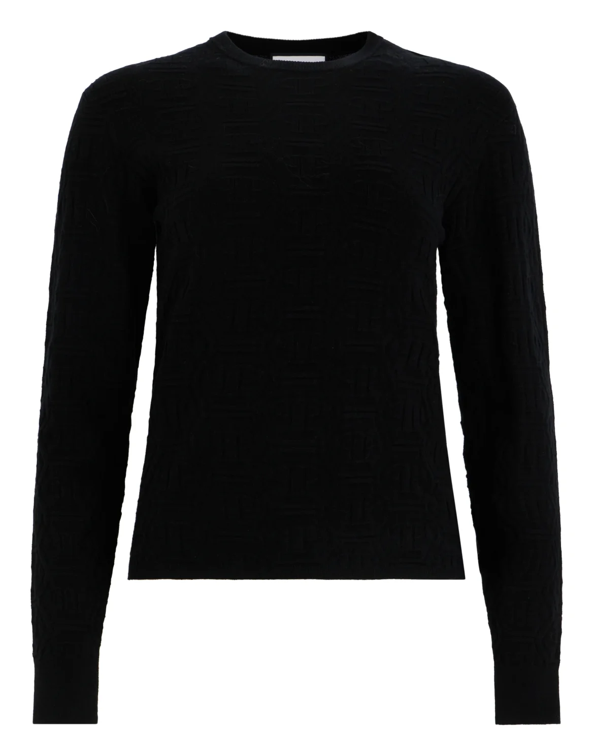 Fitted Pullover Monogram, цвет: Черный