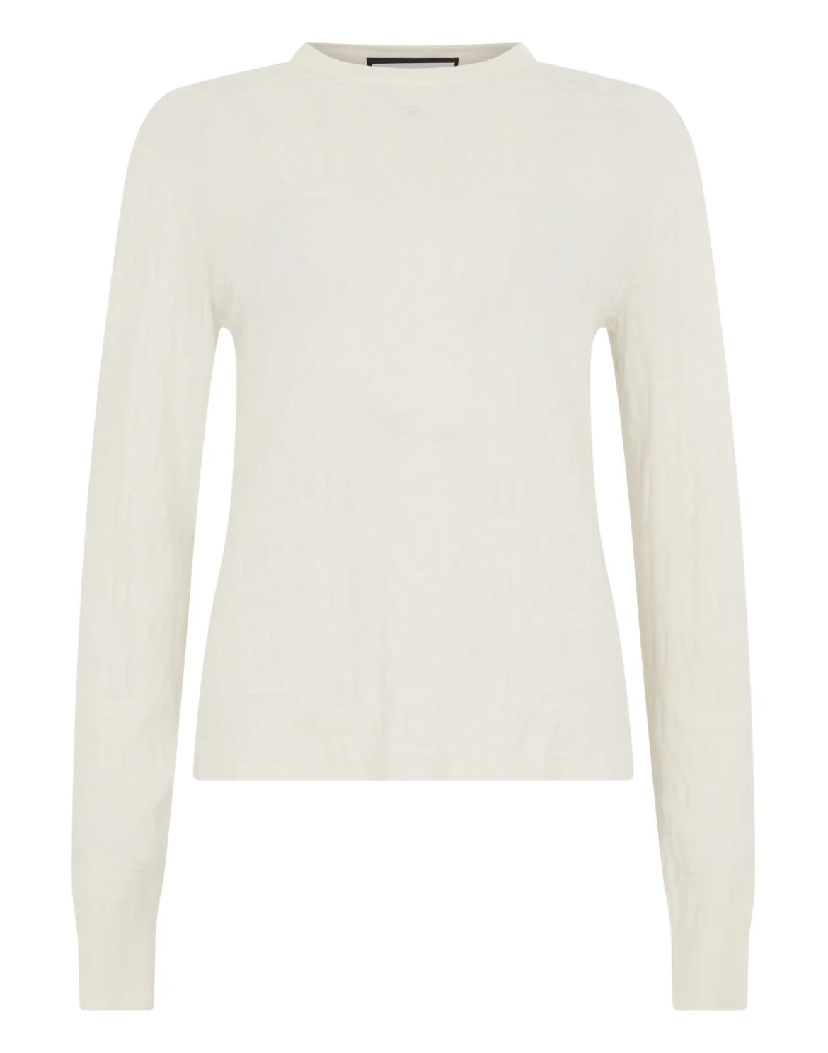 Fitted Pullover Monogram, цвет: Бежевый