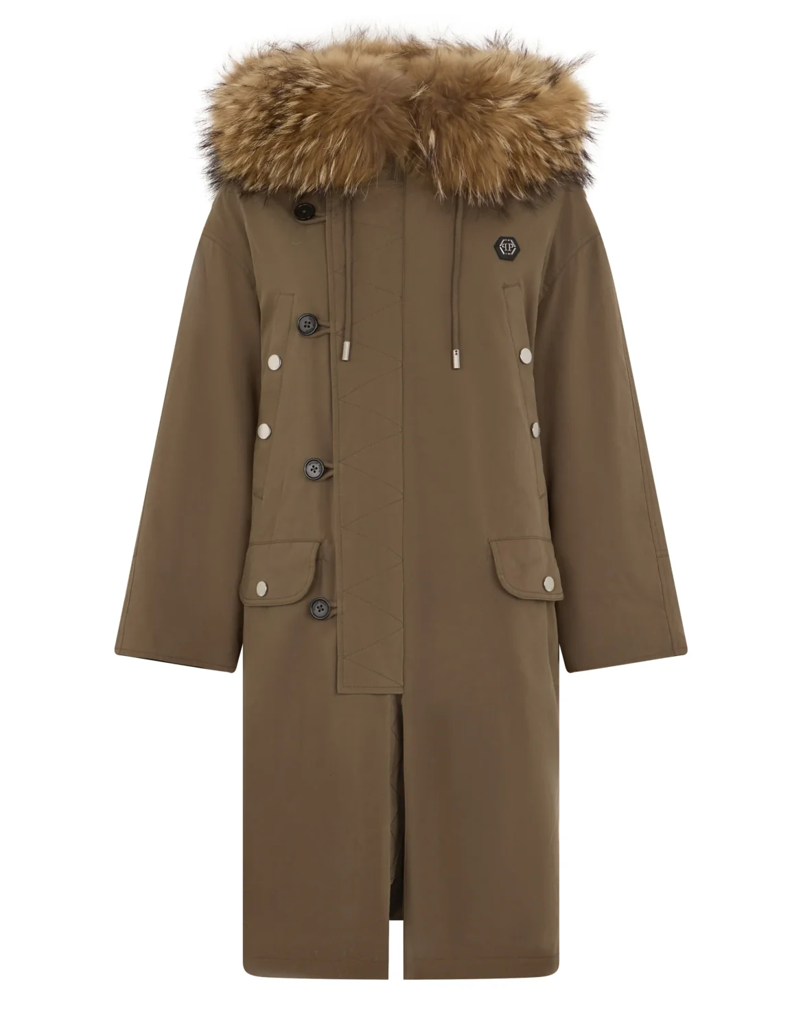Parka Leopard Strass, цвет: Камуфляж