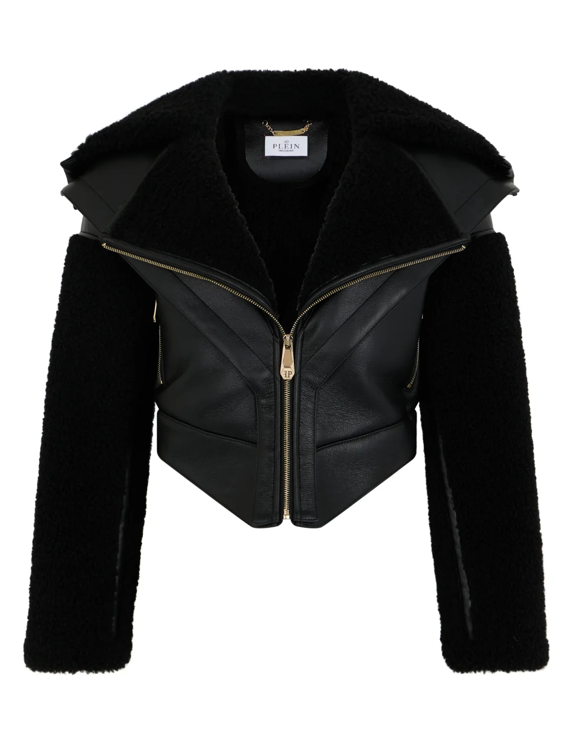 Eco Shearling Jacket, цвет: Черный