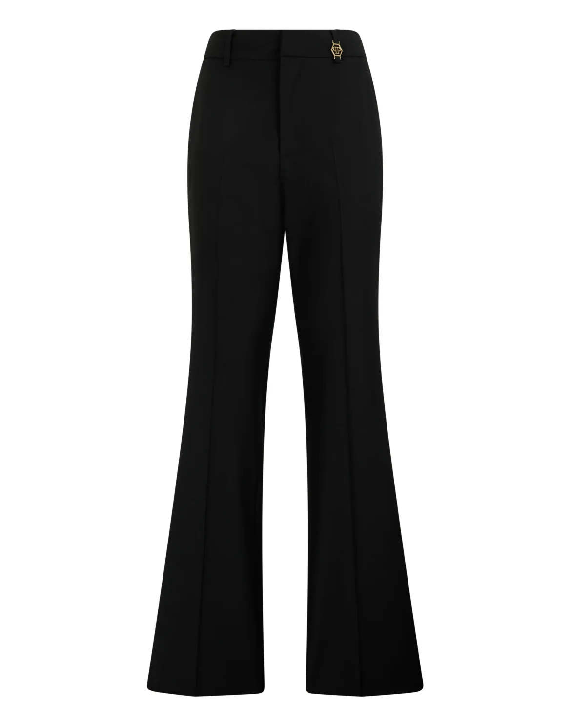 Flared Trousers, цвет: Черный
