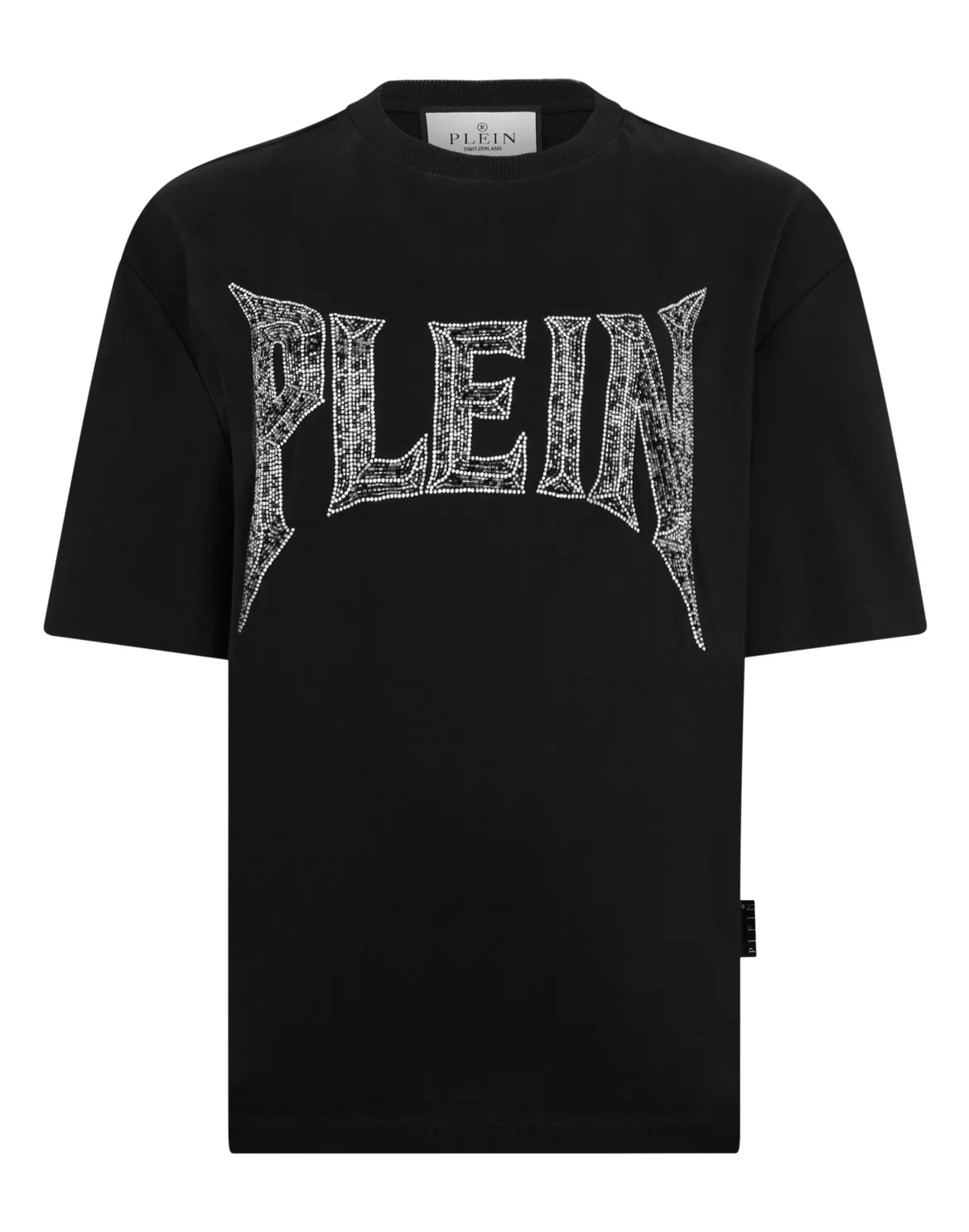 Man Fit T-Shirt Chrome Logo, цвет: Черный