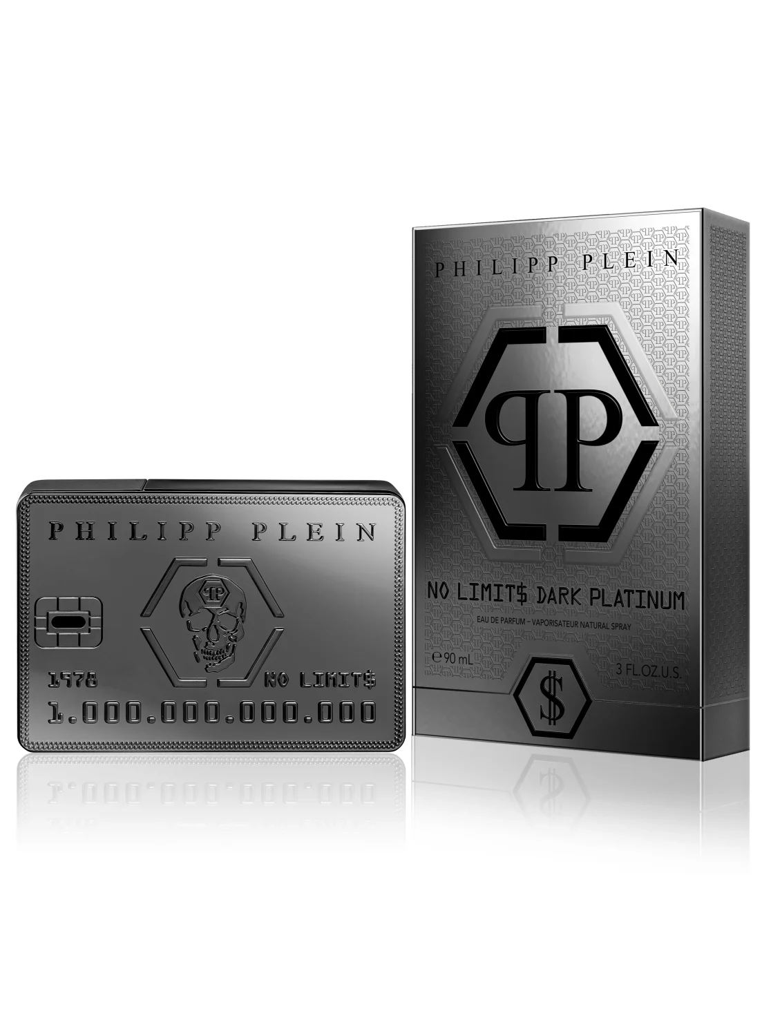 NO LIMIT$ DARK PLATINUM - 90ML, цвет: Серебристый