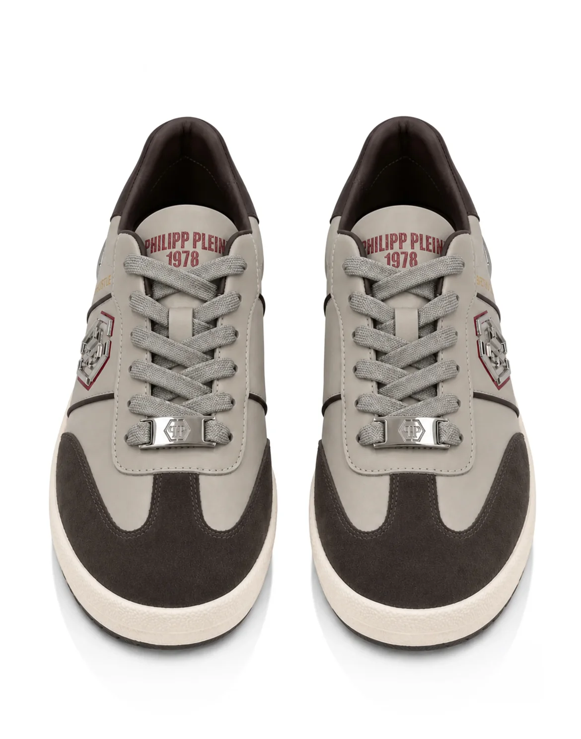 Low Top Sneakers RETRO HUSTLE BICOLOR, цвет: Коричневый
