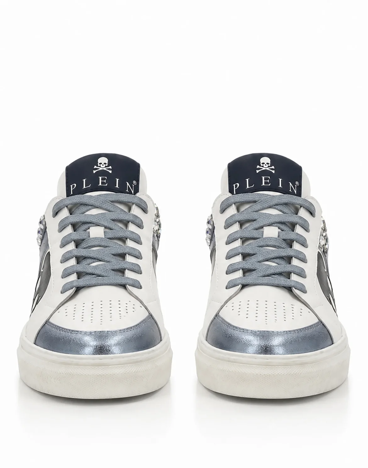 Low-Top Sneakers Skull Stones, цвет: Голубой