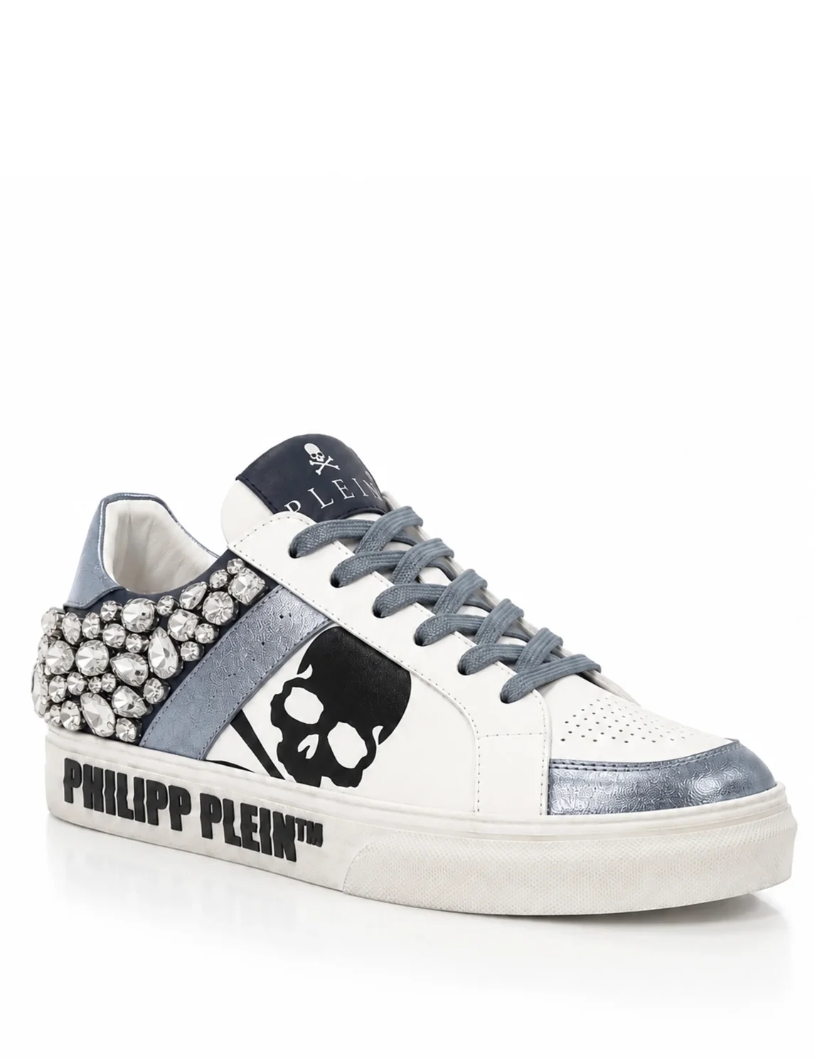 Low-Top Sneakers Skull Stones, цвет: Голубой