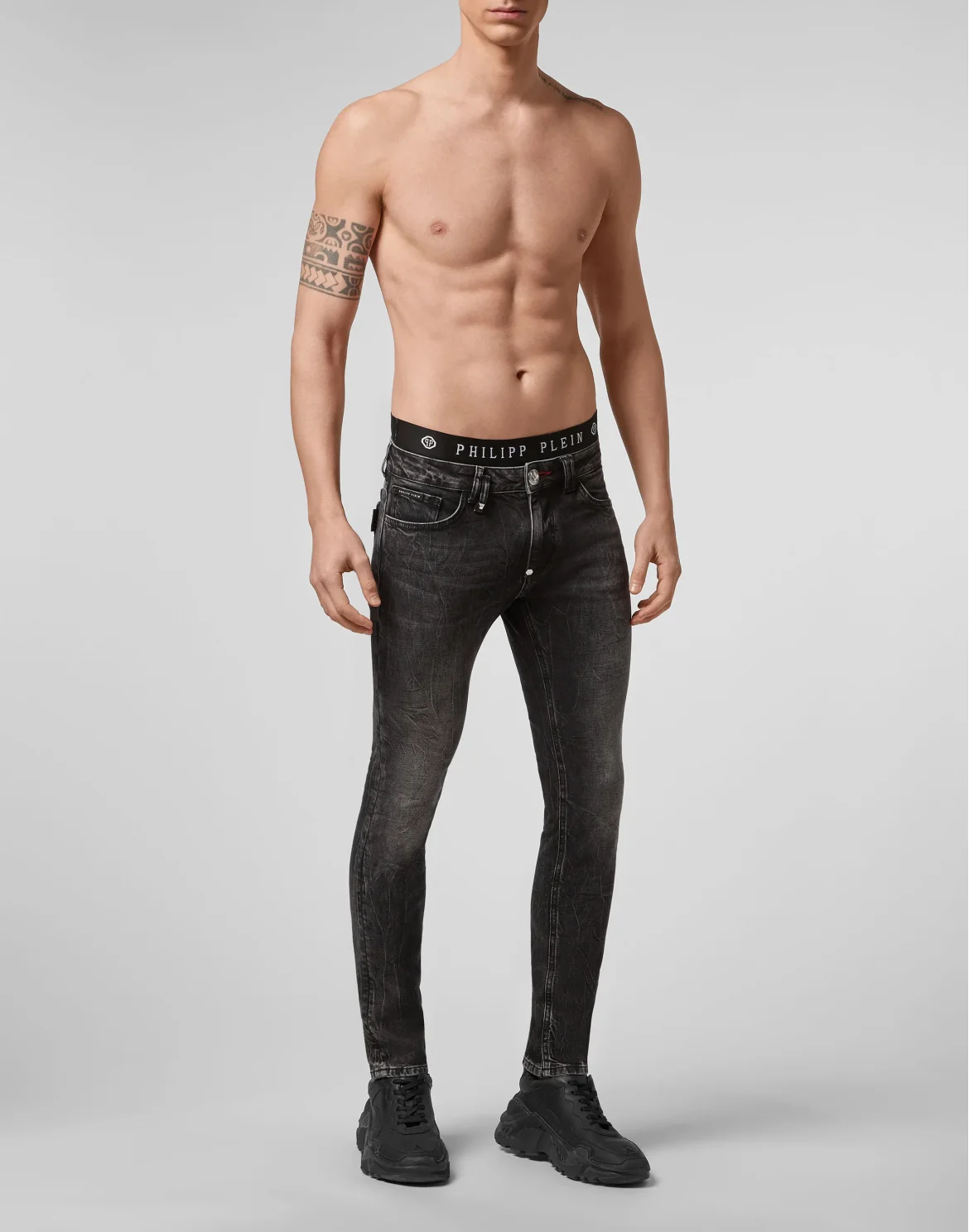 Slim Fit, цвет: Серый