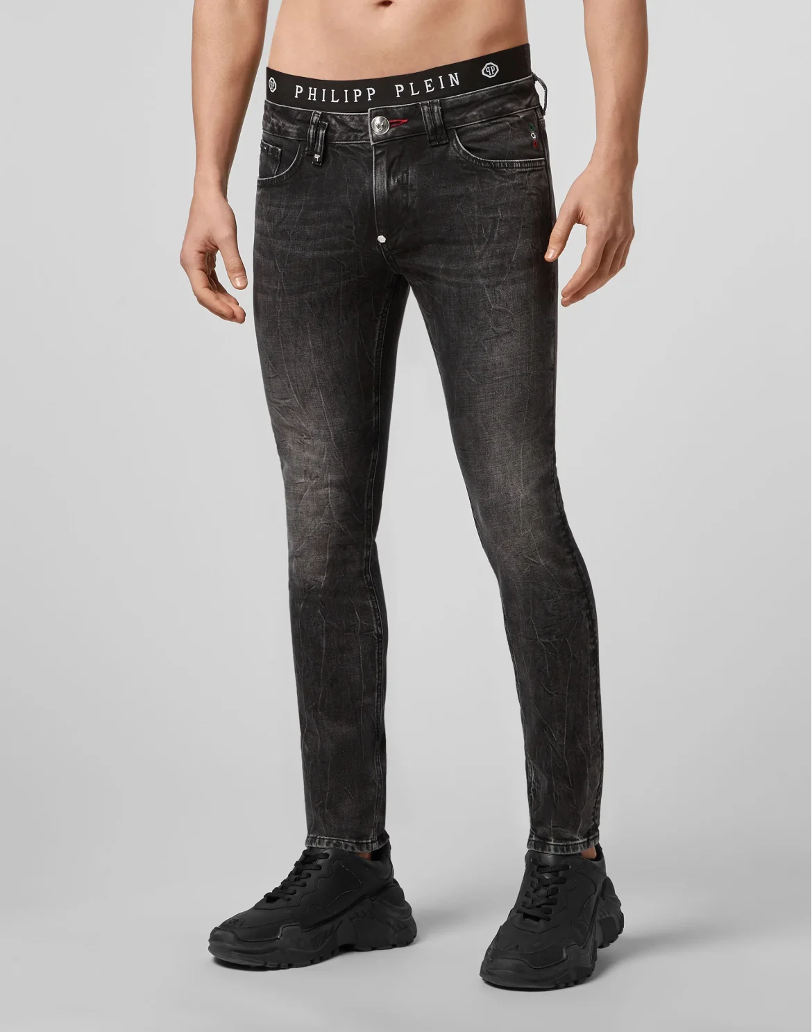 Slim Fit, цвет: Серый