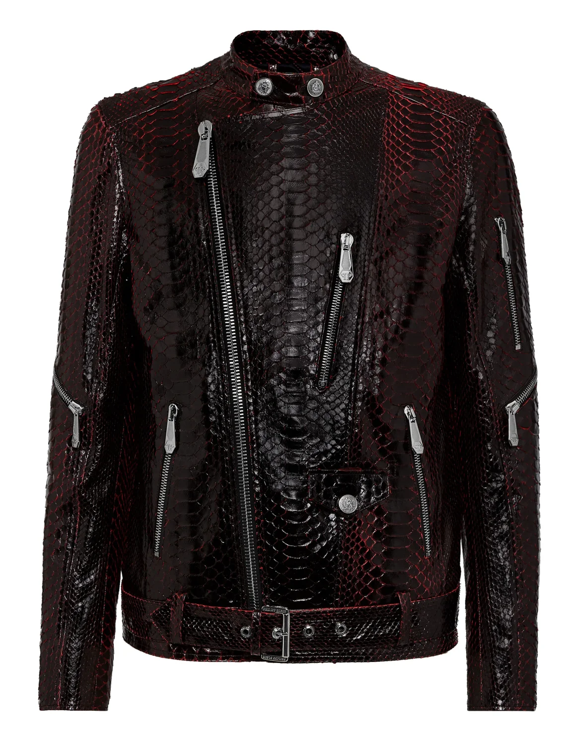 Leather Biker Luxury, цвет: Красный