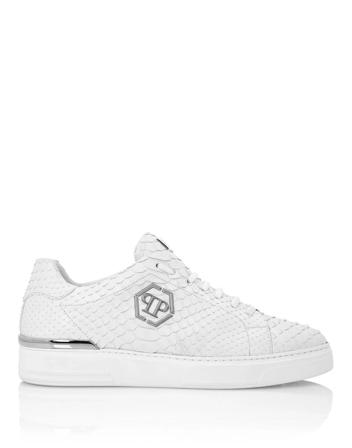 Python Lo-Top Sneakers Luxury, цвет: Белый