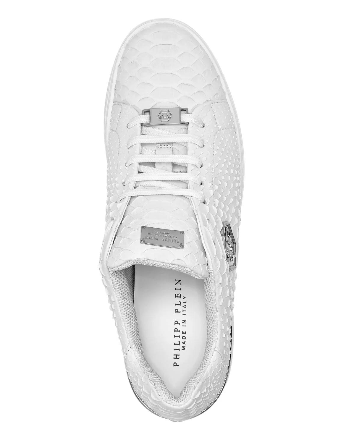 Python Lo-Top Sneakers Luxury, цвет: Белый