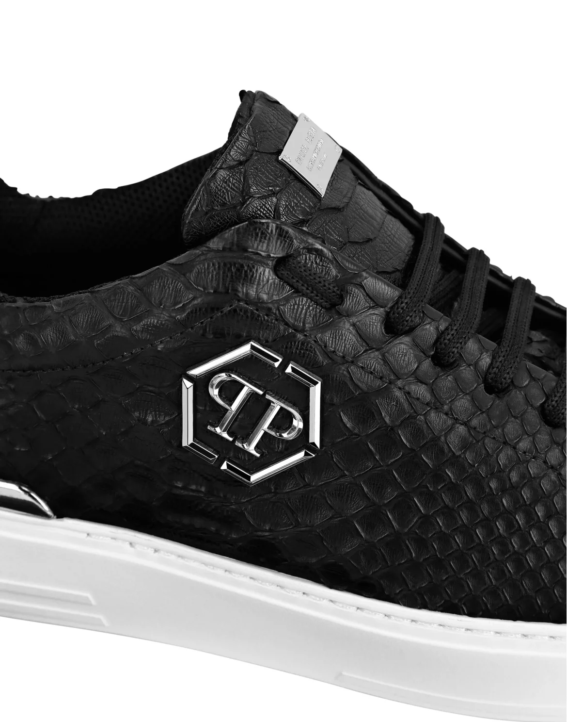 Python Lo-Top Sneakers Luxury, цвет: Черный