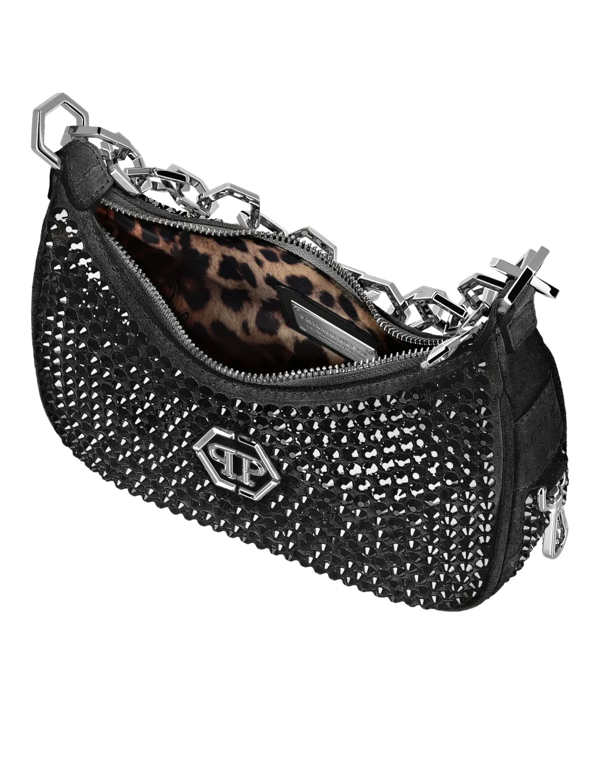 Shoulder Bag Crystals, цвет: Черный