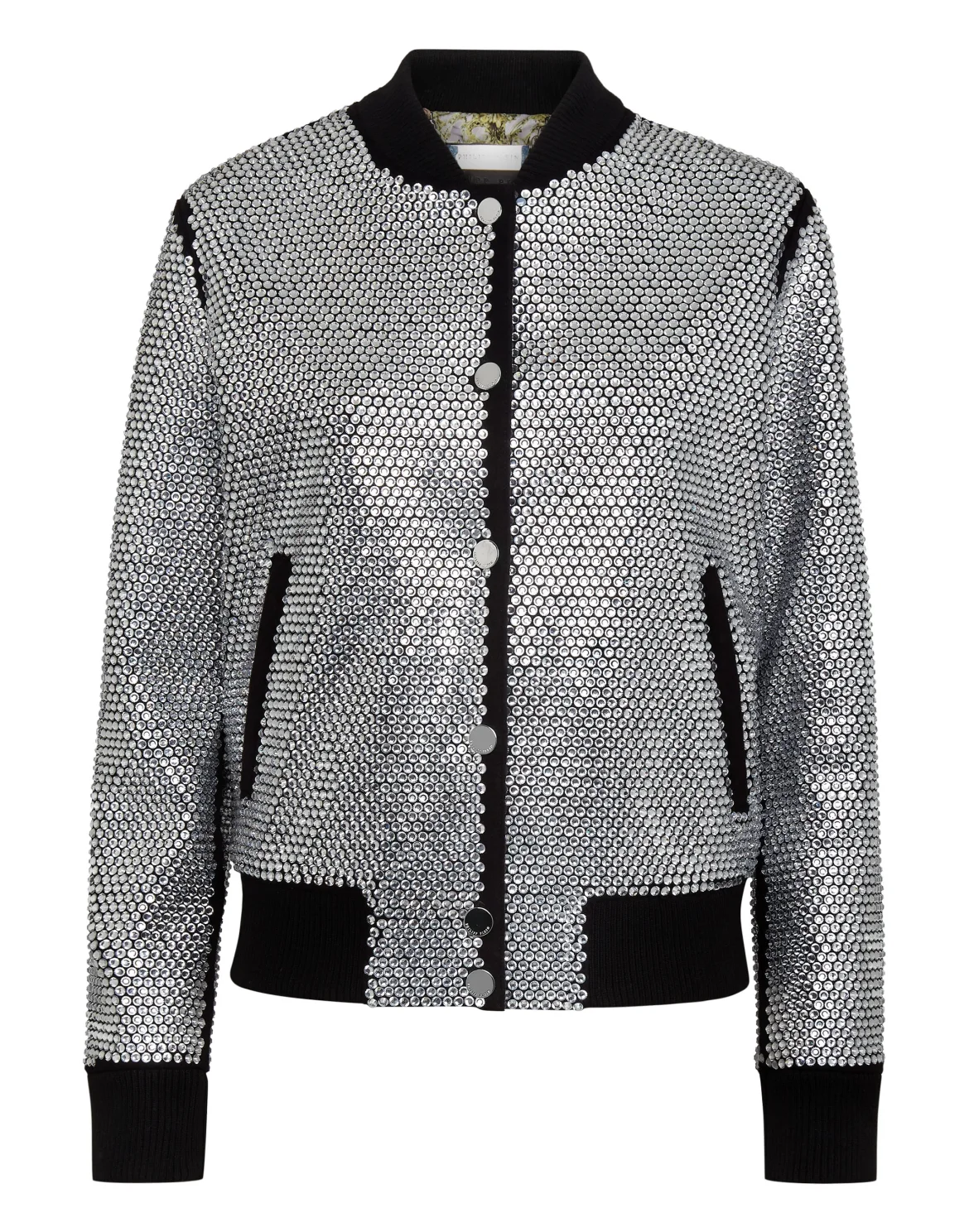 Bomber with Crystals, цвет: Черный