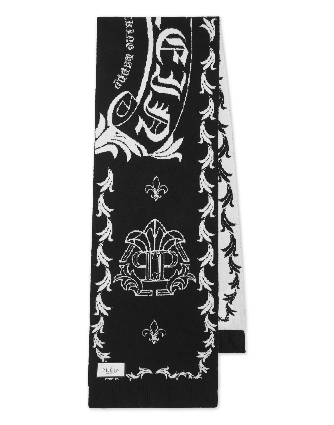 Merino Long Scarf, цвет: Черный