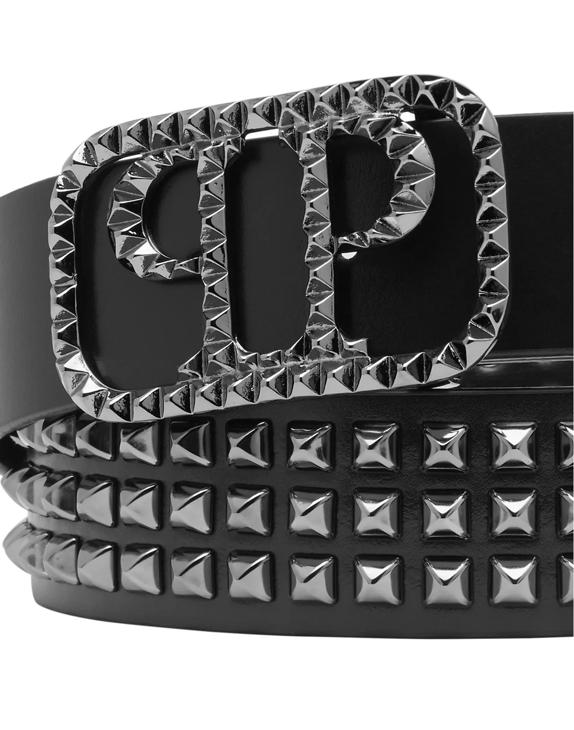 Leather Belt Studs, цвет: Черный